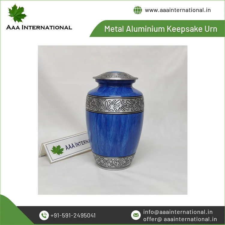 Aluminum Metal Cremation Urn For Adult Ashes Superlative Quality ...