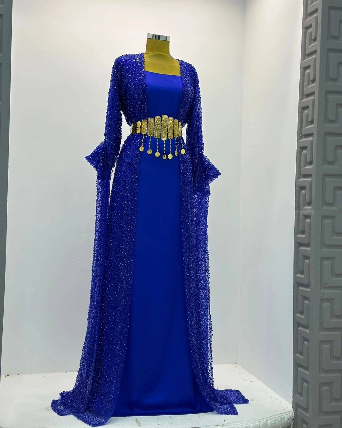 Luxury Designer Evening Wedding Party Maxi Dress Women Elegant Formal  O-Neck Short Sleeves Lace Crystal High Print Satin Beaded| Alibaba.com