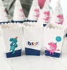 Gobelets à Popcorn bleus (paquet de 8)