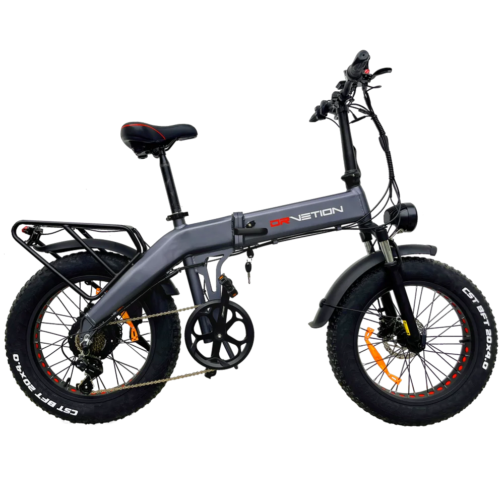 DrveTion BT20 All Terrain 20 Inch 4.0 Fat Tire Electric Road Bike 48V 10AH 750W Aluminum Frame up to 45km/h 60km Range Per Power