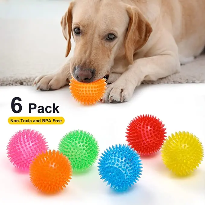 Squeaky Dog Toy Balls
