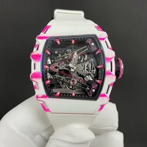 High-quality Business Fashion Sports Men's Mechanical Watch Carbon Fiber case Automatic Luxury Luminous Waterproof Brand Watches