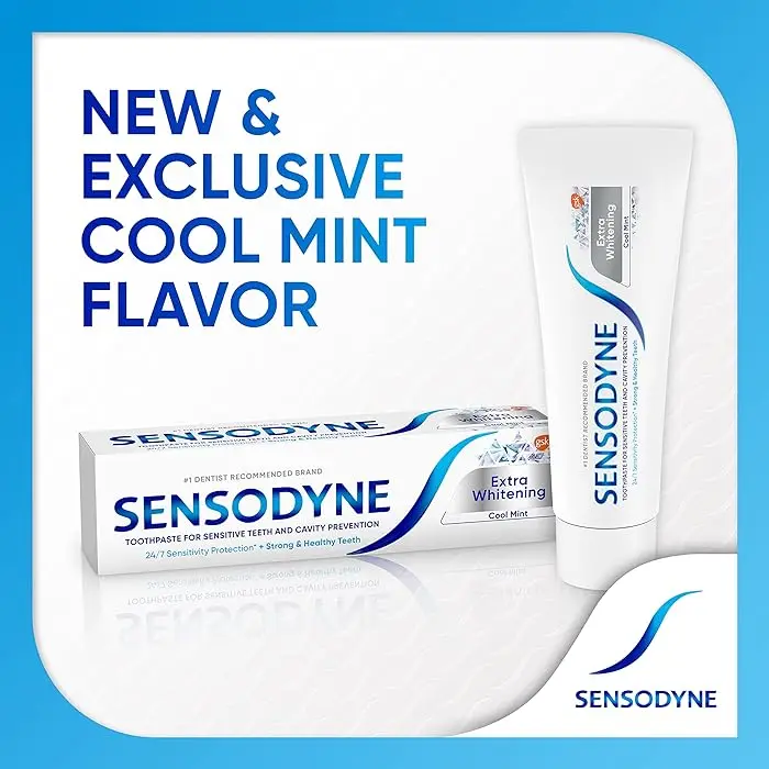 Sensodyne Fresh Mint Toothpaste - Refreshing and Protective