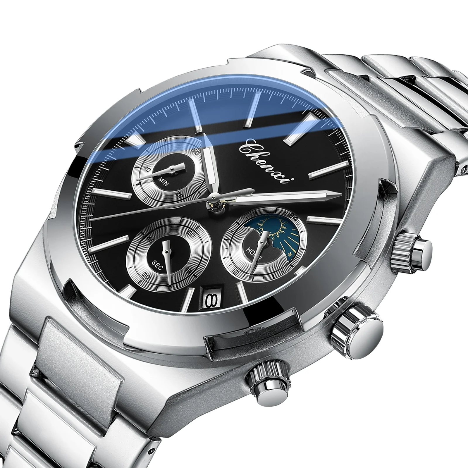 CHENXI Men's Watch - Stylish & Waterproof Quartz Chronograph