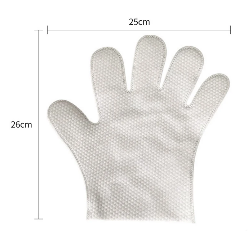 Pet Disposable Cleaning Gloves Wash Free Cats Dogs Bath Supplies