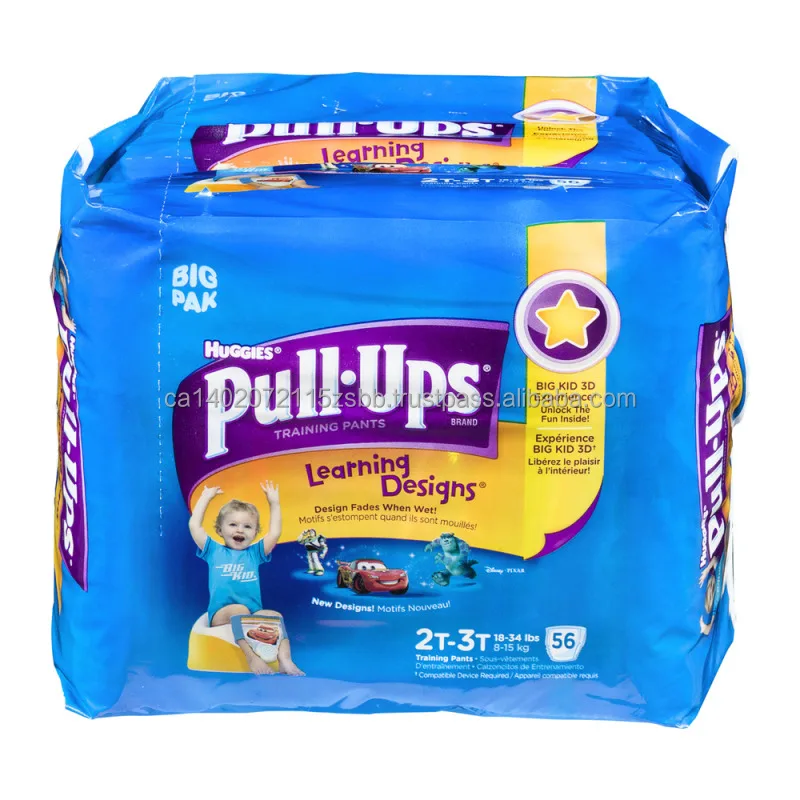 Huggies Pull Ups Potty Training Pants For Infants Size 3T 4T 66 Count Huggies Pull Ups Potty Training Pants For Infants Size 3T 4T 66 Count