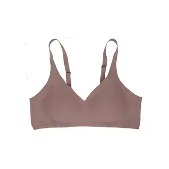 Soft Light Brassiere Female Breathable Laser Cutting Back Dunk - Buy ...