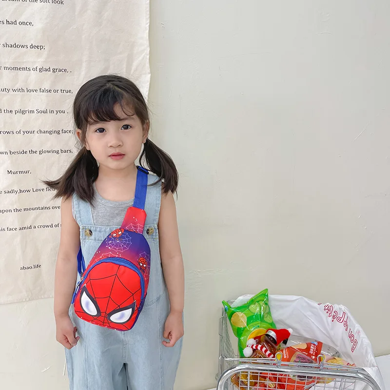 New Children's Bag Boys and Girls Small Backpack Fashionable Cartoon Shoulder Crossbody Bag