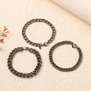 Custom F136 Titanium Chain Wholesale Titanium Bracelet Titanium Bracelet for Men Titanium Jewelry Titanium Chain