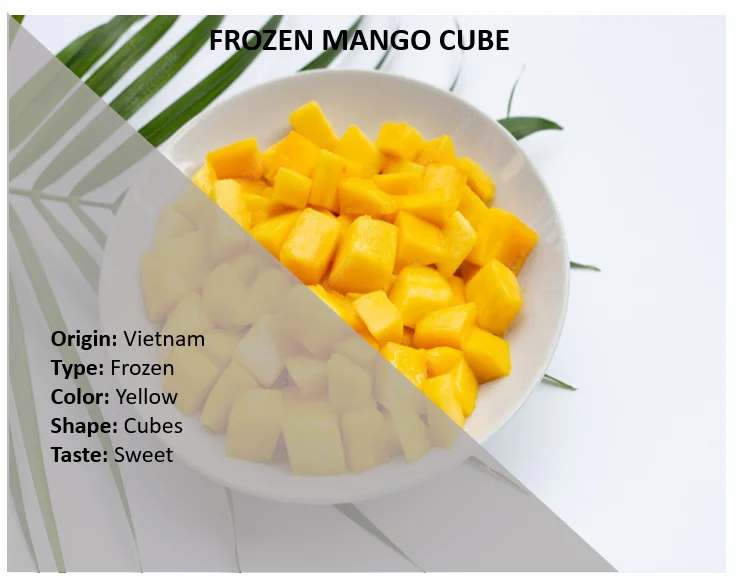 Mango & Açaí Frozen Smoothie Cubes