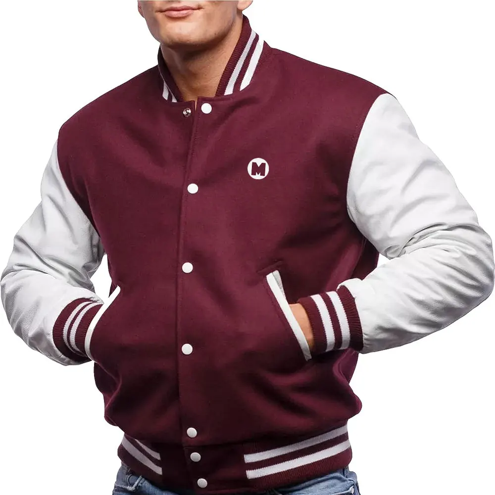 Jackets For Men Varsity Jacket Outdoor Embroidery Street Wear Clothing ...
