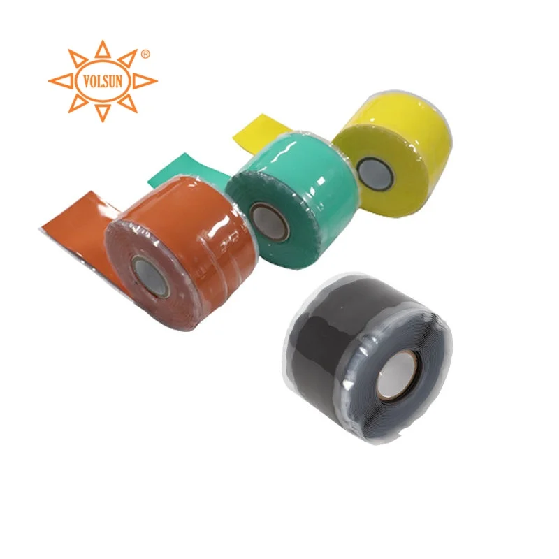 Volsun 070 High Voltage Silicone Insulation Tape-Self Fusing Thin Elastic 6kV Rated