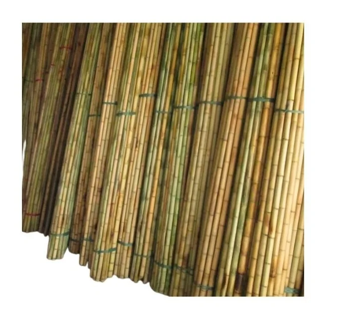Umweltfreundliches Bambus-Baumaterial 100mm Behandelte Natrliche  Bambusstangen| Alibaba.com