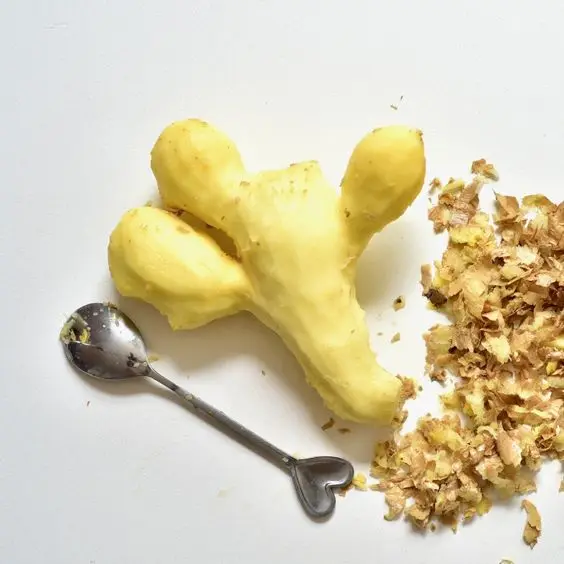 100 Natural Frozen Peeled Ginger Frozen Ginger Cubes Amome Des Indes