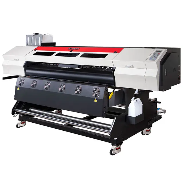 High speed with 6 head digital textile dye sublimation paper printer large format printing machines for jersey and sportswear