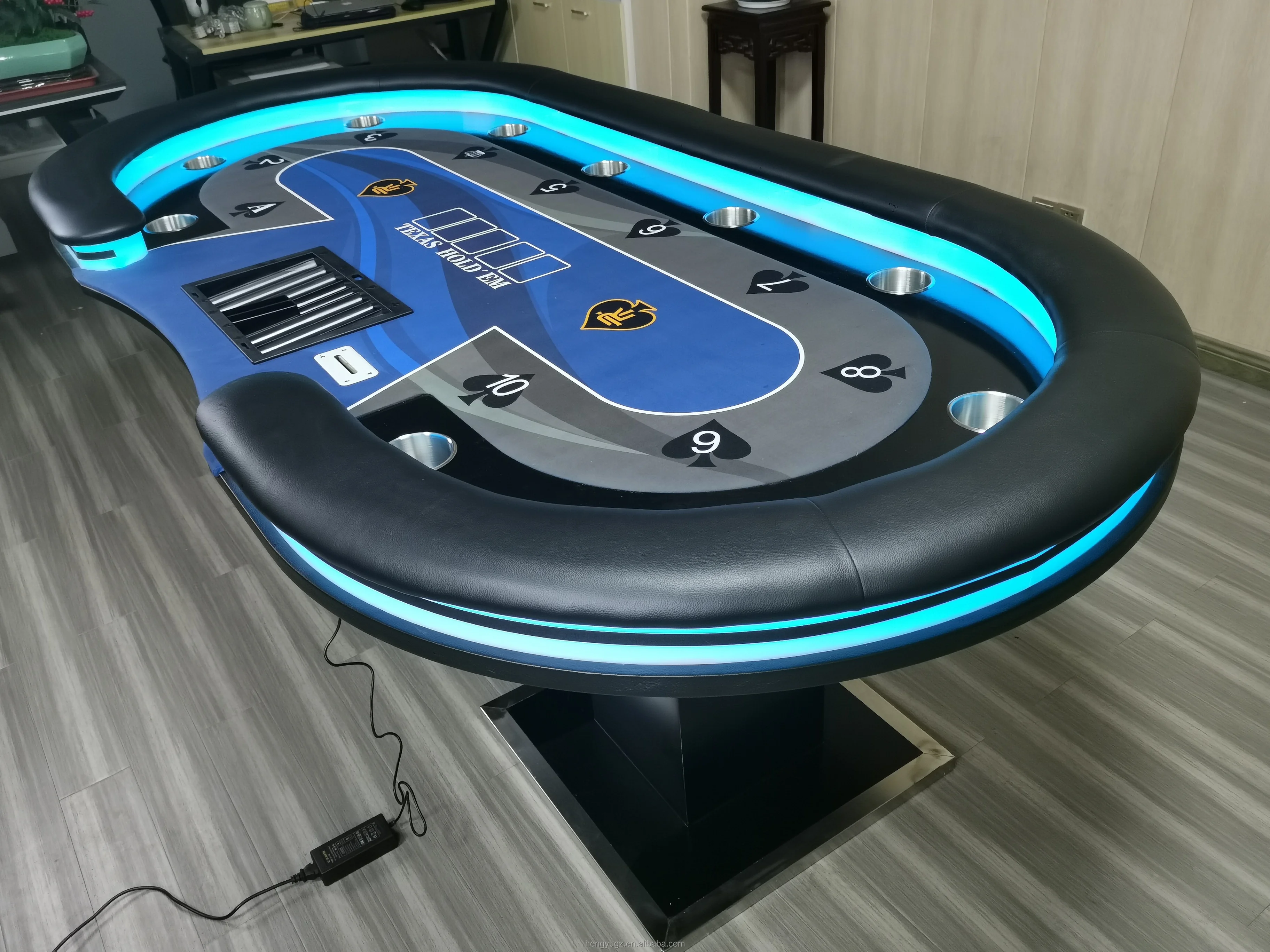 Modern Luxury Custom Gambling Poker Table Customized Modern Poker