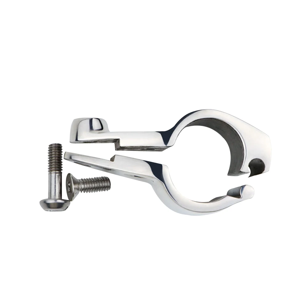 product slotted insert pipe clamp stainless steel marine hardware850-4