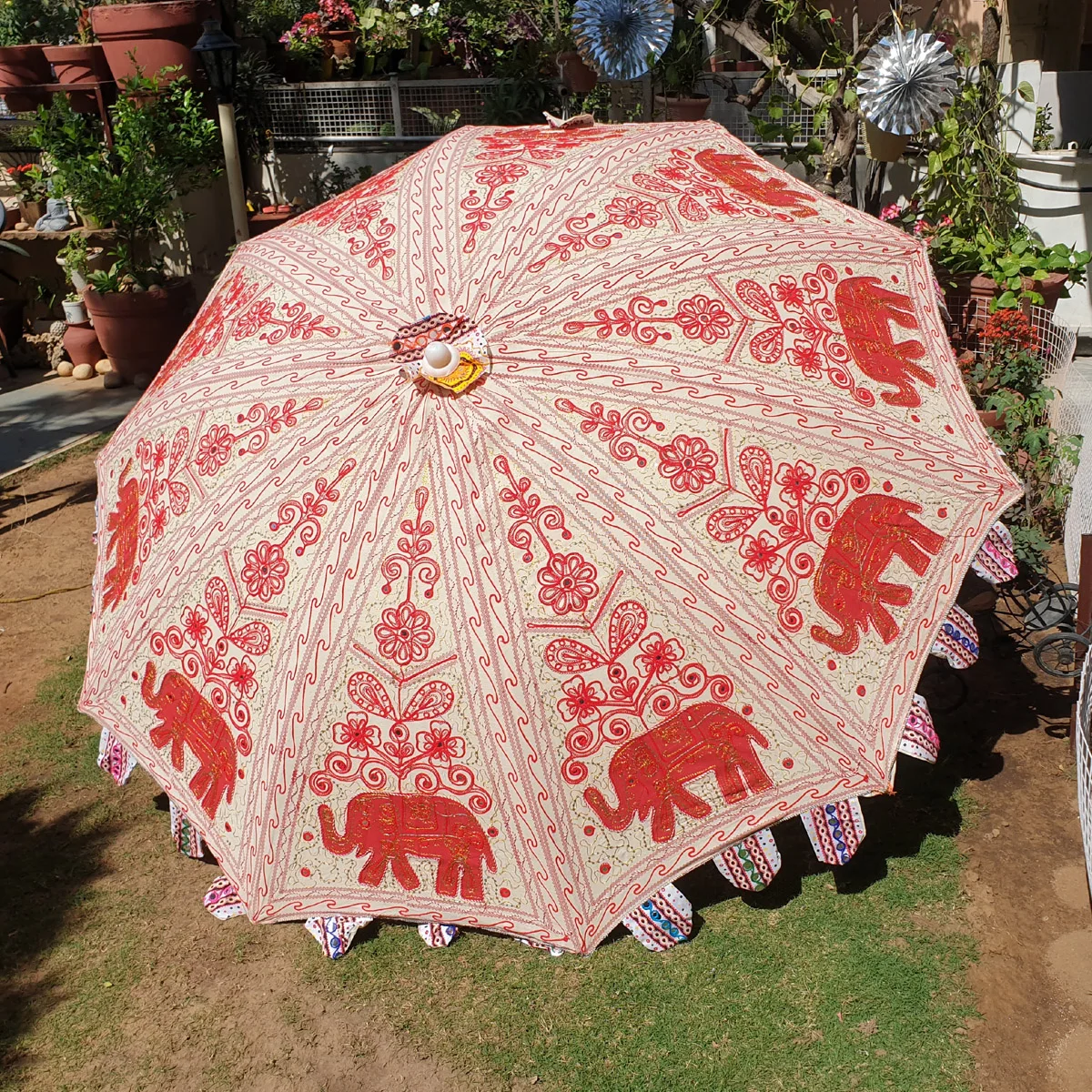 Source Indian Wedding Umbrella Cotton Umbrelas Decorative Umbrella ...