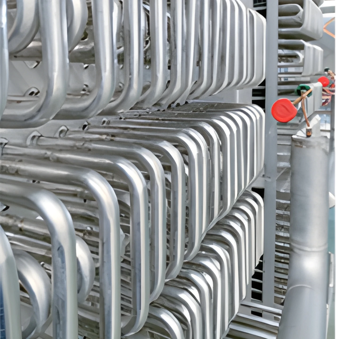 Floor-standing air cooler stainless steel efficient heat exchanger suitable for cold storage and processing rooms