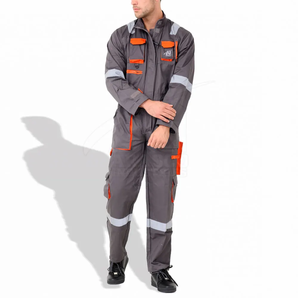 Setelan Coverall Keselamatan Seluruh Tubuh,Jumpsuit Kerja Menyerap ...