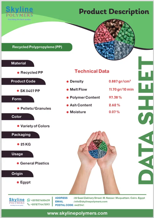High Quality Multi-Colored Recycled Polypropylene (R-PP) Granules Premium Pellets