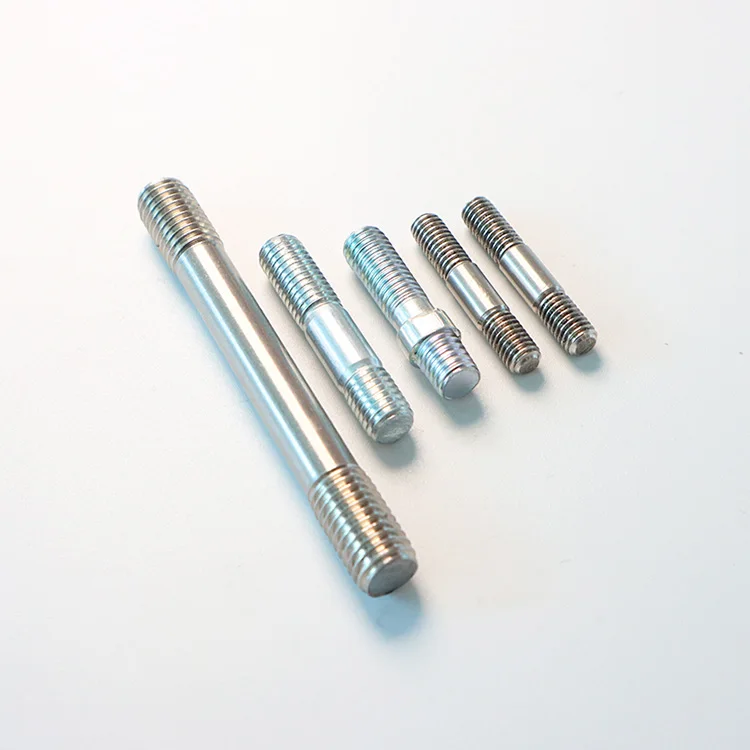 Handan Fastener Factory DIN933 DIN933 Wheel Stud Bolt Caterpillar Stud Bolt and Nut