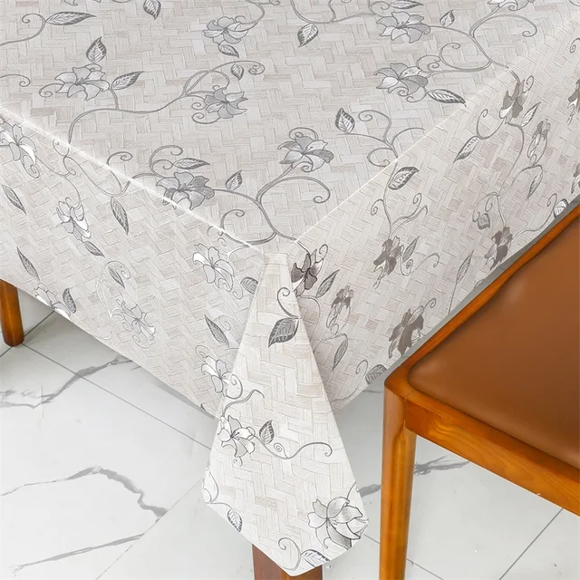Best PVC Wholesale Plastic Tablecloths Wipe Clean Tablecloth for Hotels Commercial Buyer Branded Application
