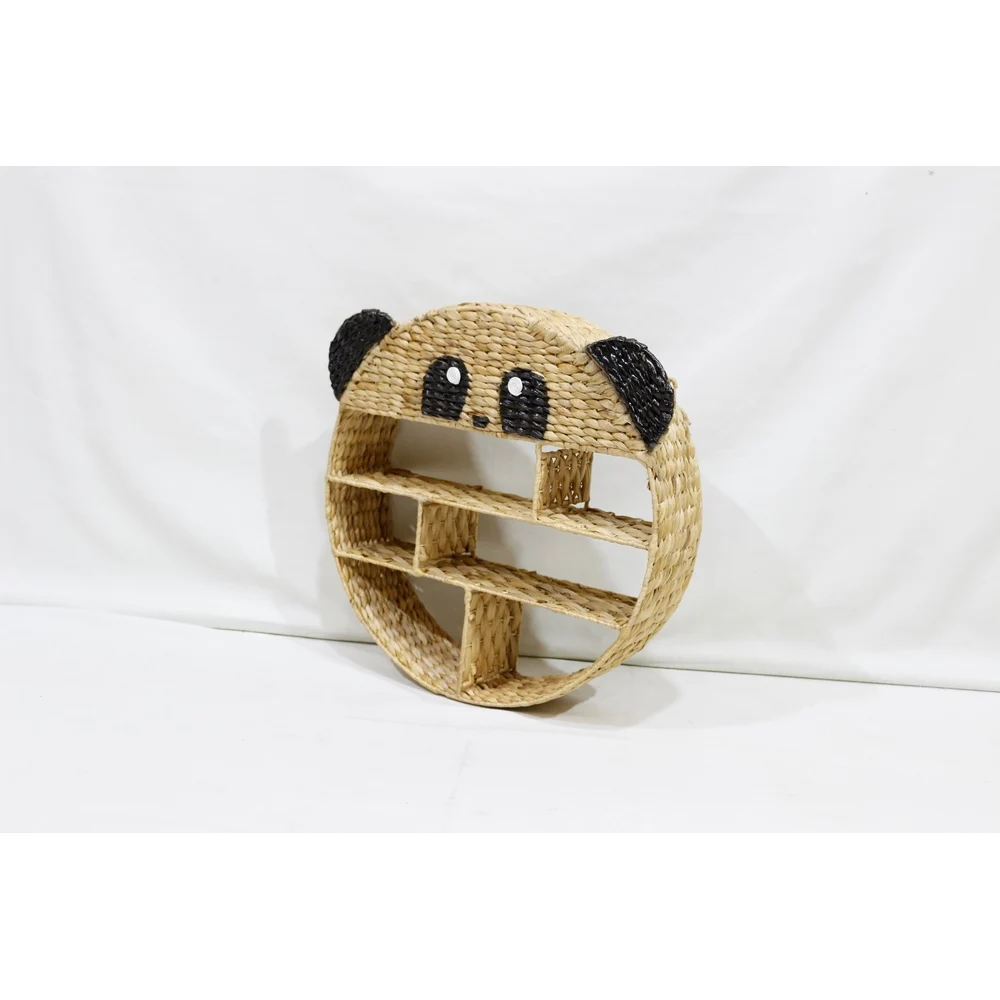 Best Selling Adorable Bearshaped Water Hyacinth Hanging Book Shelves