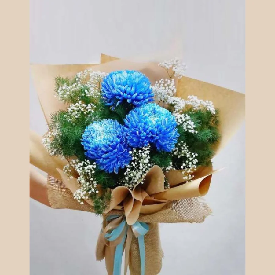 Peony Chrysanthemum Celebrating The Harmonious Union Of Two Iconic