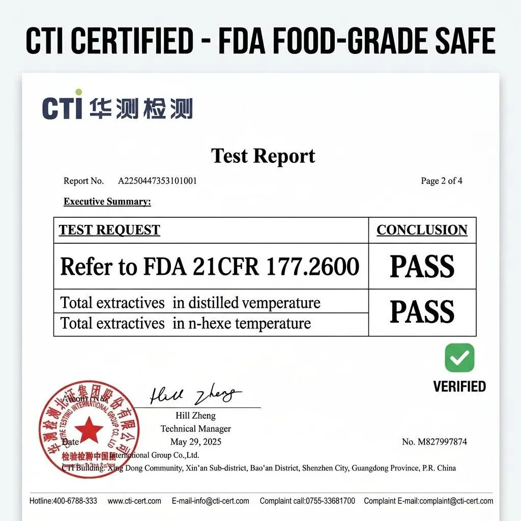 FDA & Food Grade Compliance
