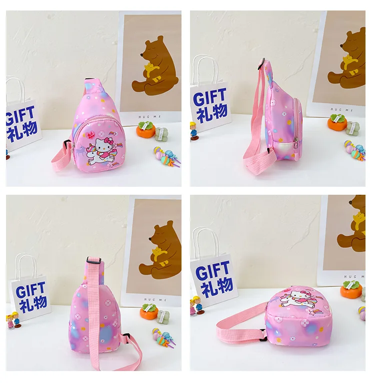 New Children's Bag Boys and Girls Small Backpack Fashionable Cartoon Shoulder Crossbody Bag