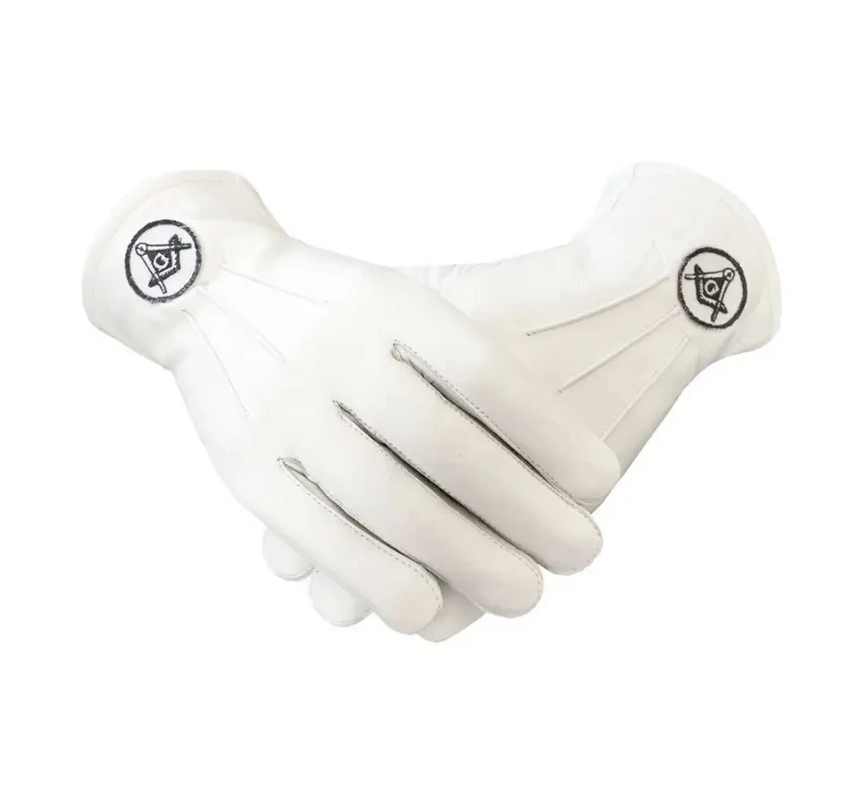 Freemasons Masonic White Gloves in Cotton best design customized logo masonic gloves outdoor cotton Freemasons gloves 2023