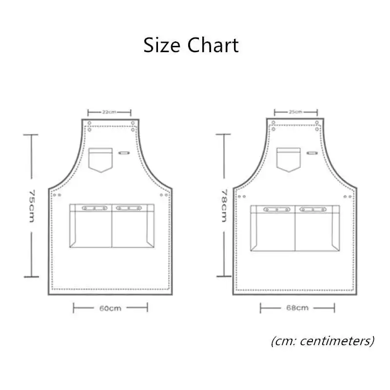 Customized 2023 Design Mens Leather Apron Hot Sale Cheap Price Salon