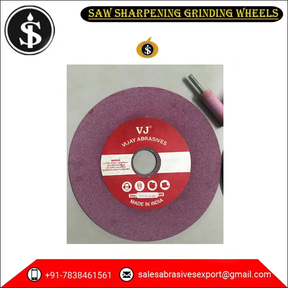 Factory Direct Sale High Grade Customized Size Saw Sharpening Abrasive Grinding Wheels