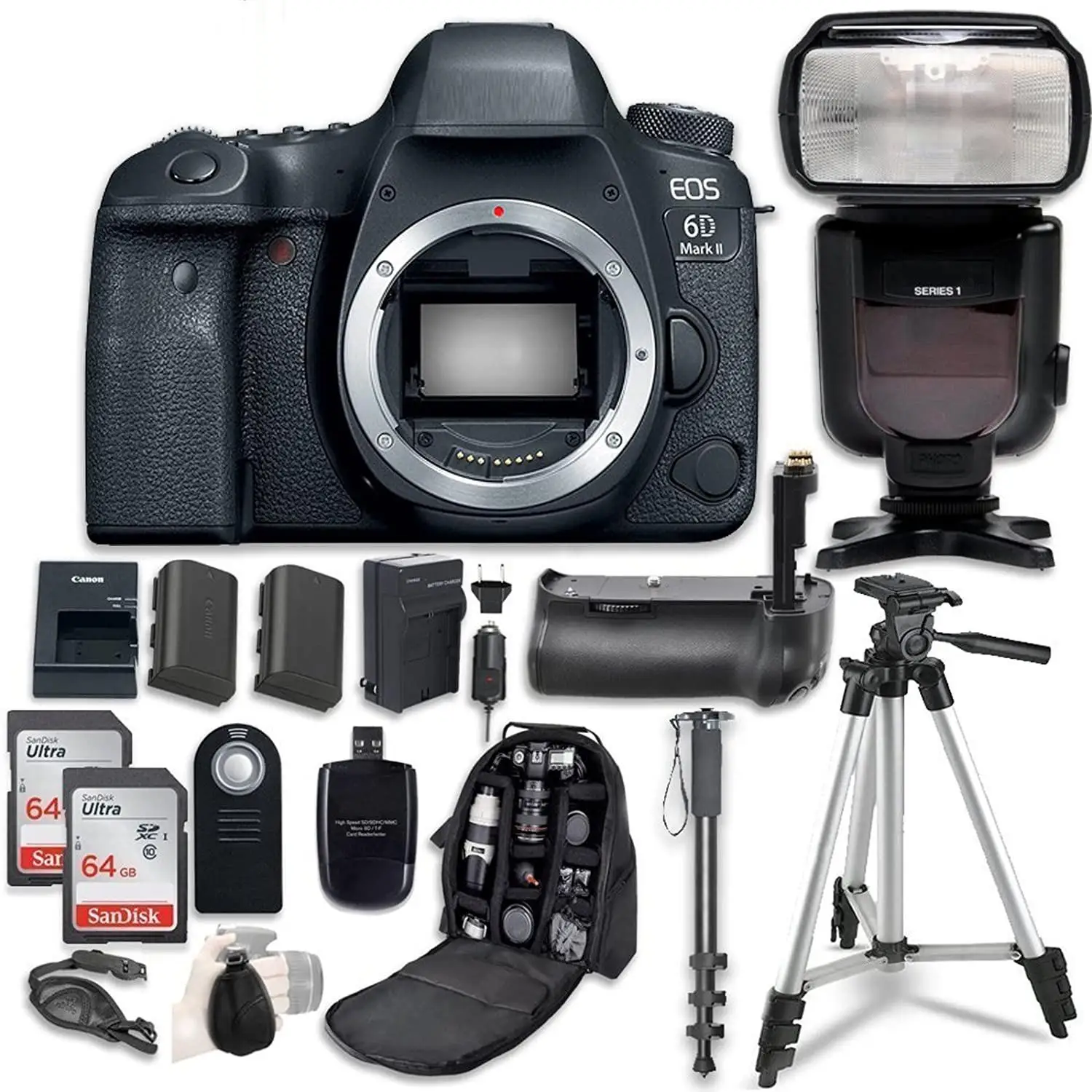 Wholesales For Canons Eos6d 5d Mark Ii Dslr Camera With Ef 24-105mm Usm