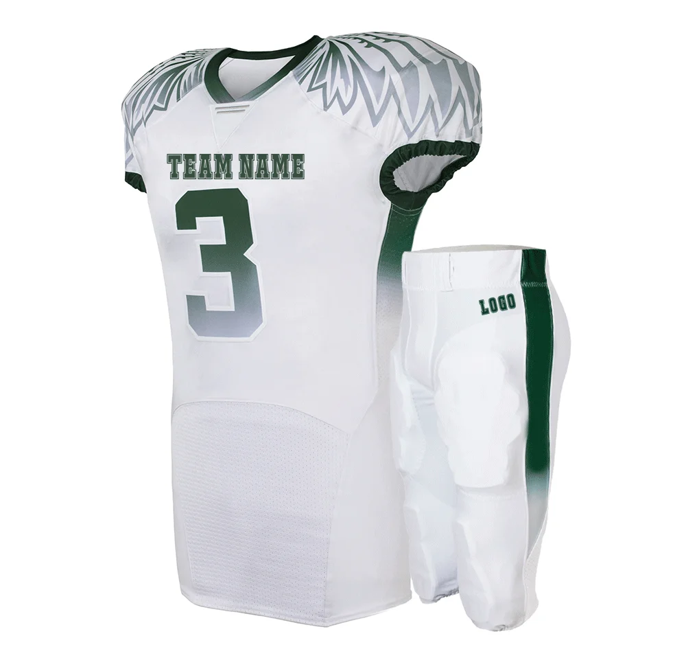custom football uniform mesh american football jersey Set your Design