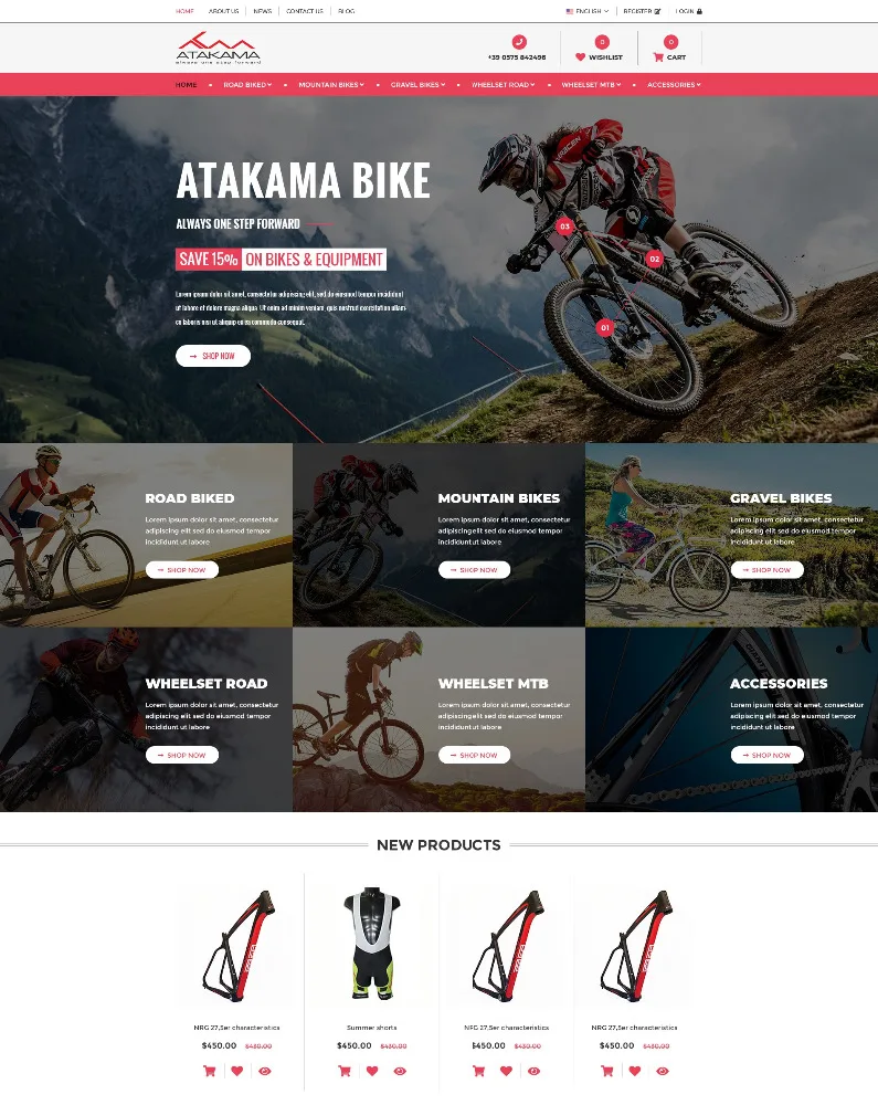ECommerce Online Shopping Website Design & Web Development for Artificial Jewelry Shop Prestashop Theme Magento Template Builder