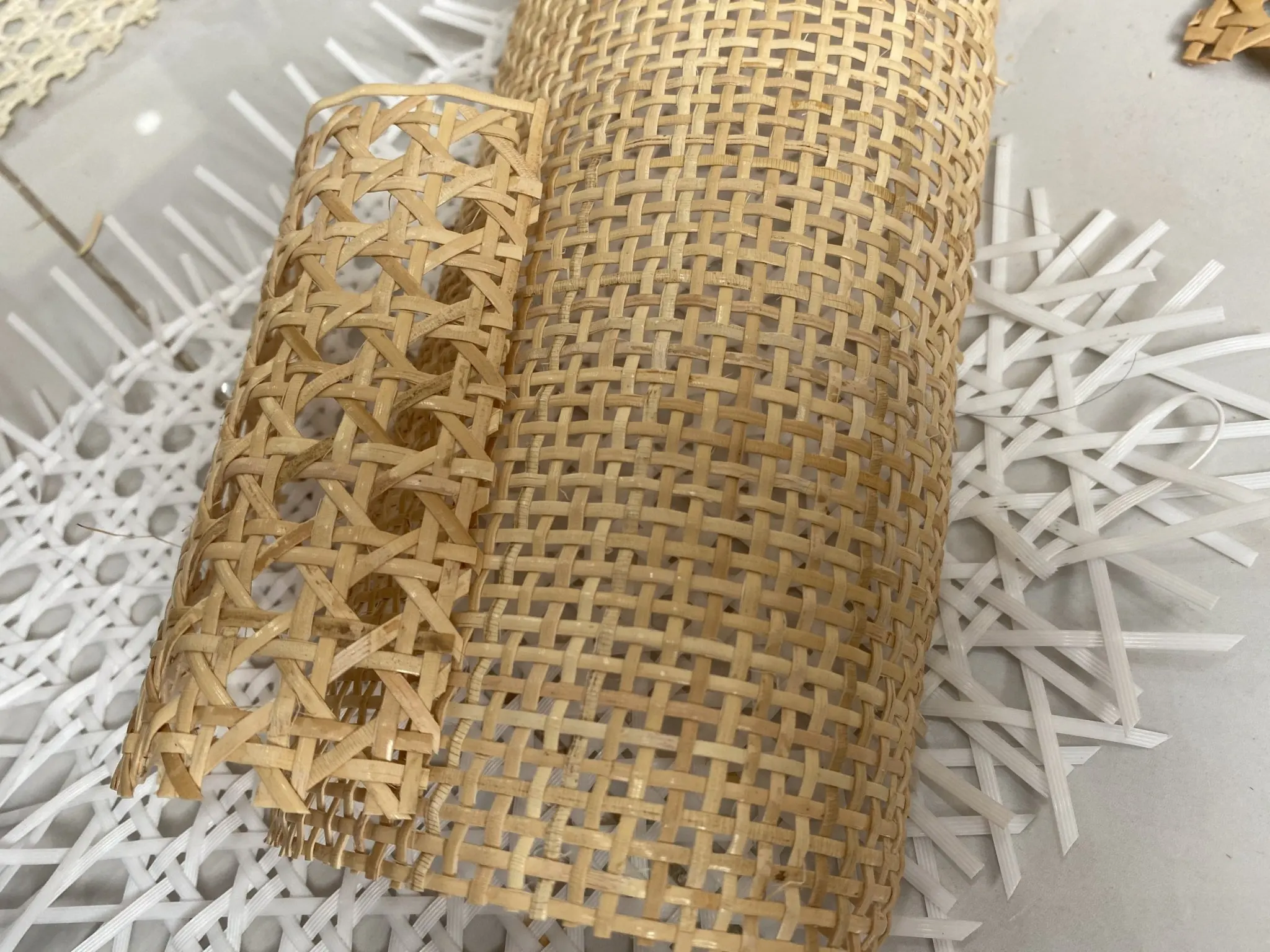 Hexagon Rattan bing Cane Or Unbleached Rattan Cane Knitting At New Design So Natural Strong