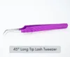 45 Degree long Tip Lash Tweezer