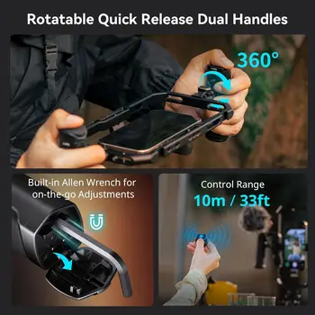 SmallRig All-in-One Mobile Phone Video Audio Opto Suite Full quick dismantle Professional Edition 4704 detail image