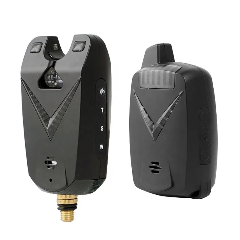 Μαύρος Ασύρματος Συναγερμός Δαγκώματος για Ψάρεμα Χέβιος τη Νύχτα