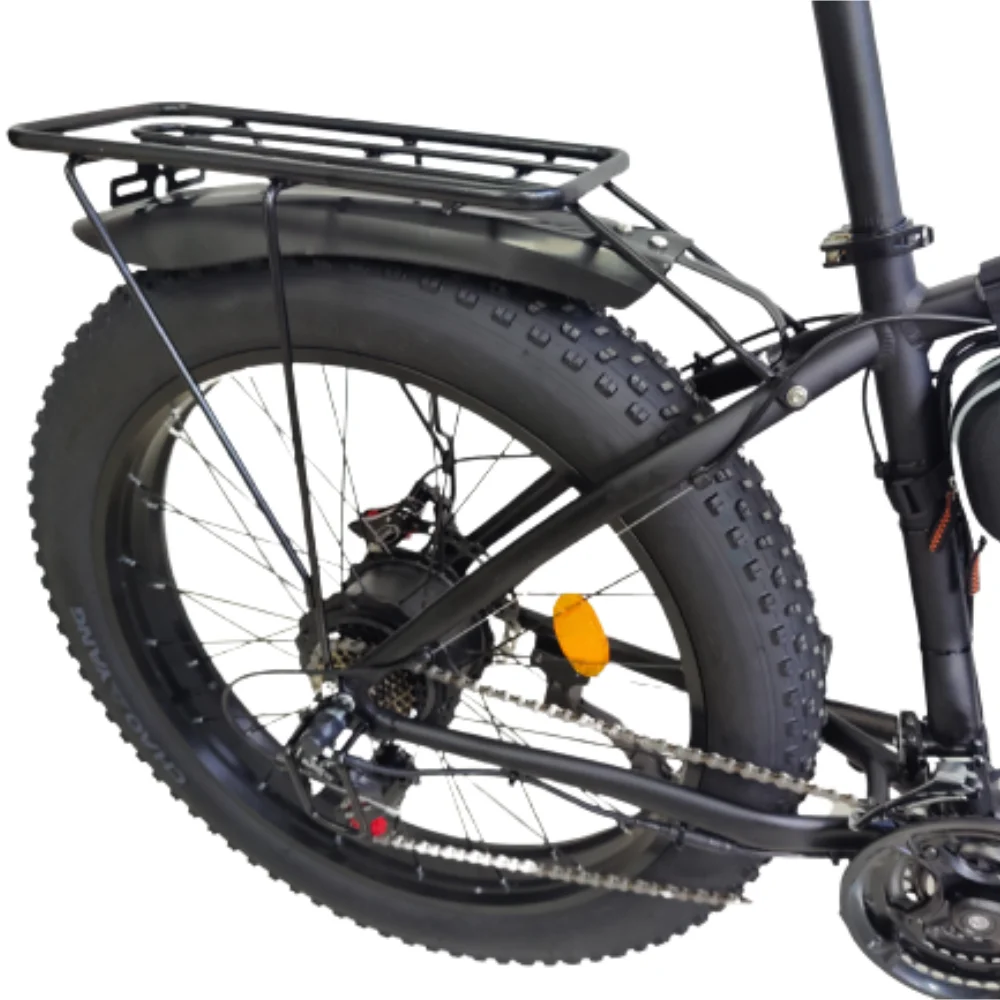 (USA Stock & Ship from China) SMLRO XDC600 Plus Dual Motors Electric Bike  Hydralic Disc Brake All Black