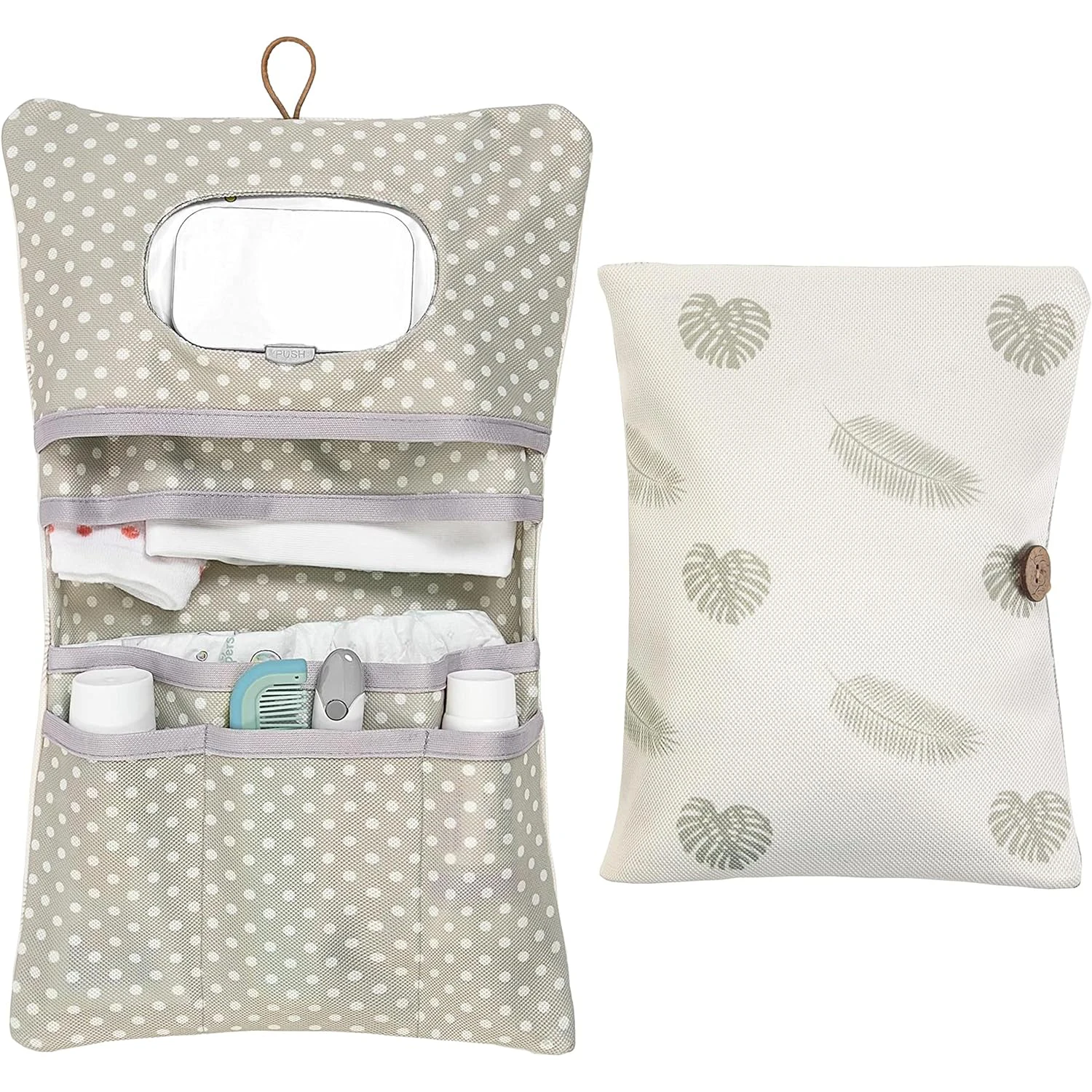Складная сумка для хранения подгузников из полиэстера