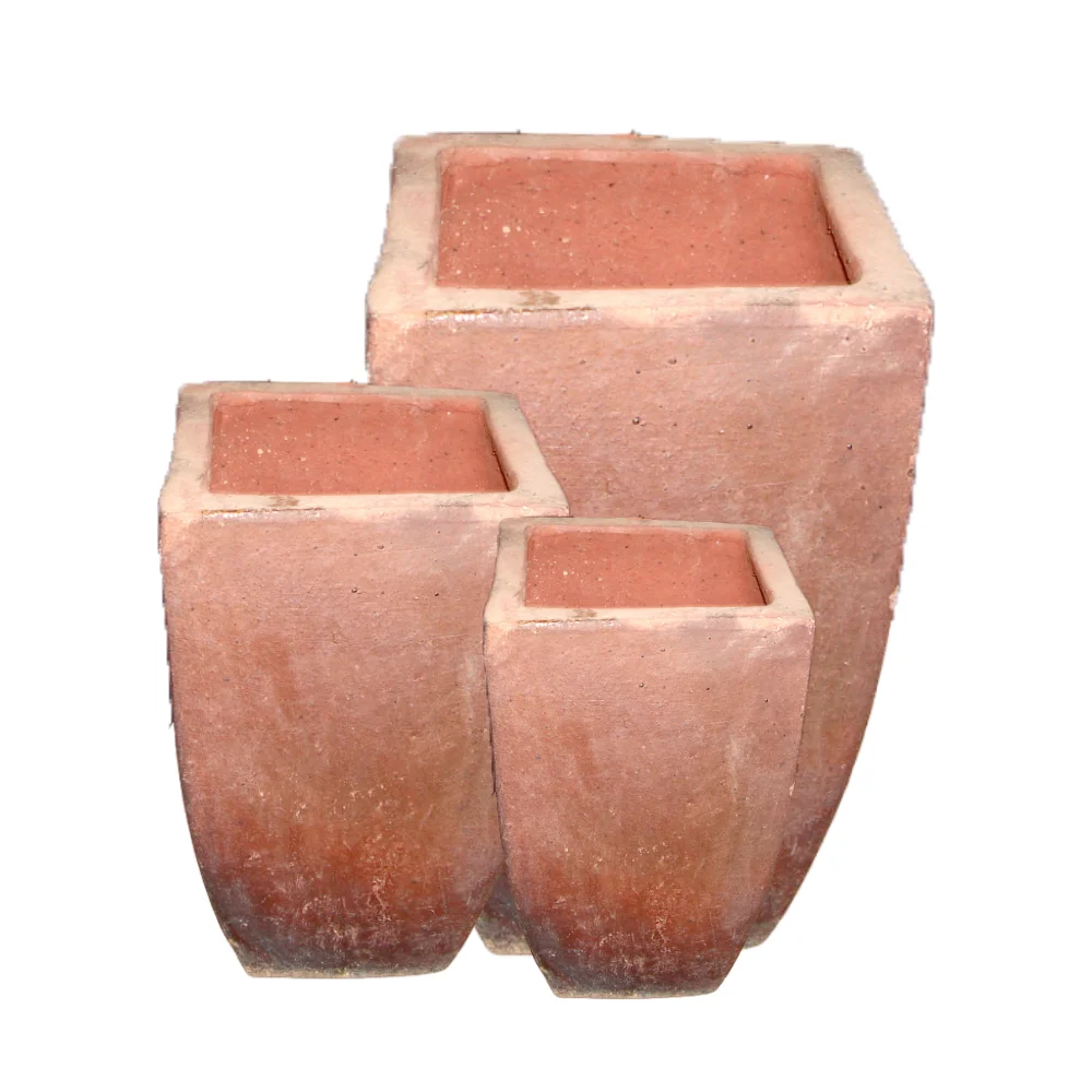 Ru23 Vietnam Rustic Pot Garden Outdoor Antique Flower Atlantic Style