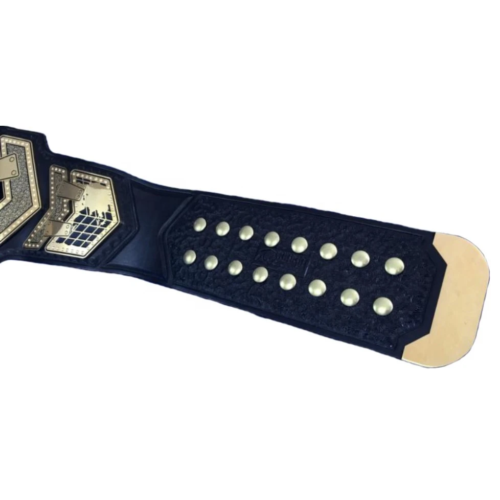 Wholesale Cheap Prices Low MOQ Universal Championship Wrestling Belt Adult Size Wrestling Title Belt Custom Brass Pates
