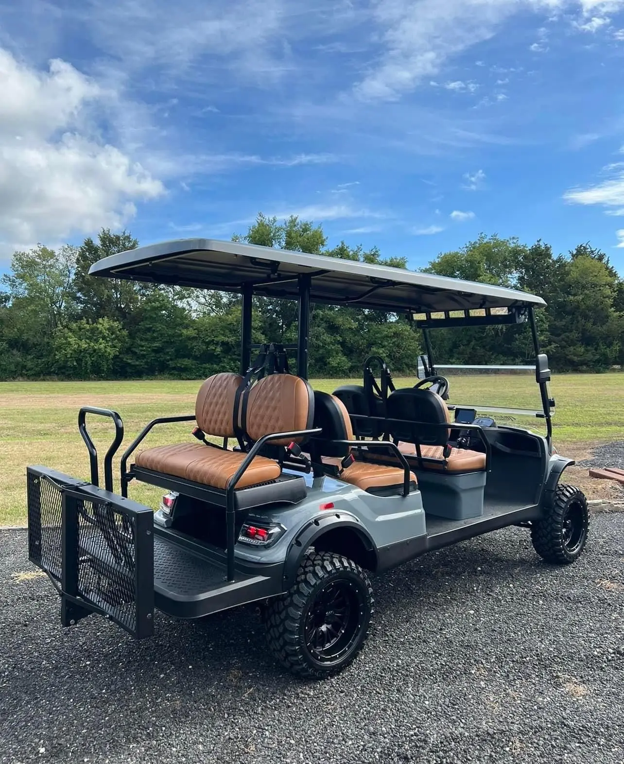 Independent Suspension Electric Golf Cart With Speed 4seater Golf Cart