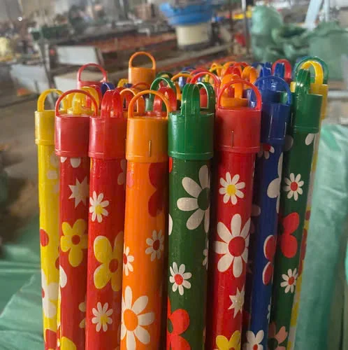 Stylish and Durable DECORATIVE PATTERNED BROOM HANDLE PVC Material Made in Vietnam