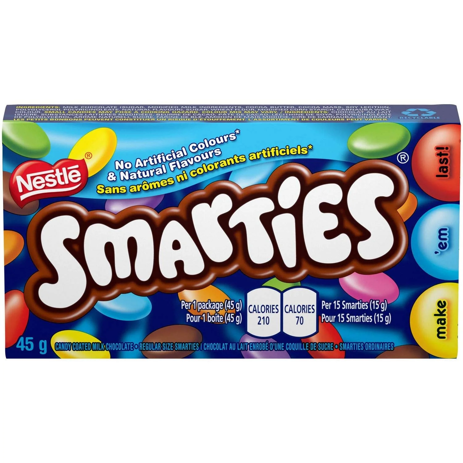 Original Quality Quality Nestle Smarties Milk Chocolate Sweets At Best ...