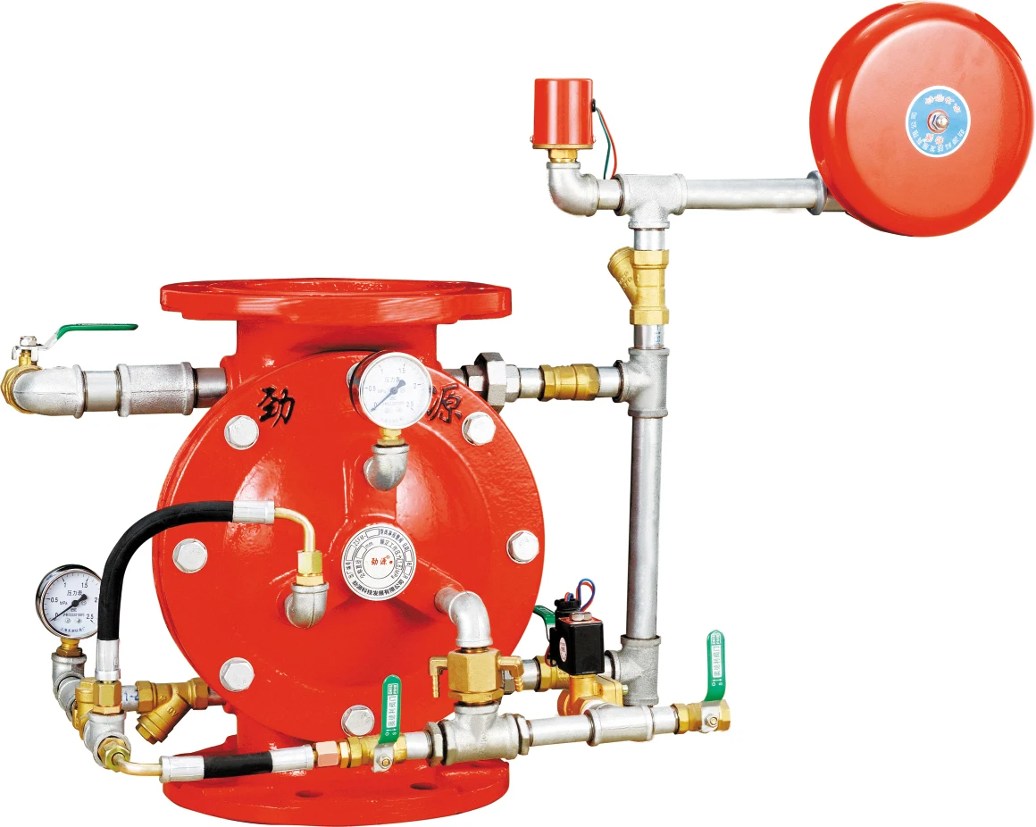 Fire Fighting Equipment Ductile Iron Deluge Alarm Valve Vertical 232