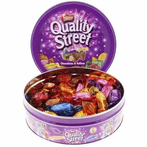 Quality Street 2kg Premium Solid Cube Chocolate & Toffee with Biscuit & Candy France Origin
